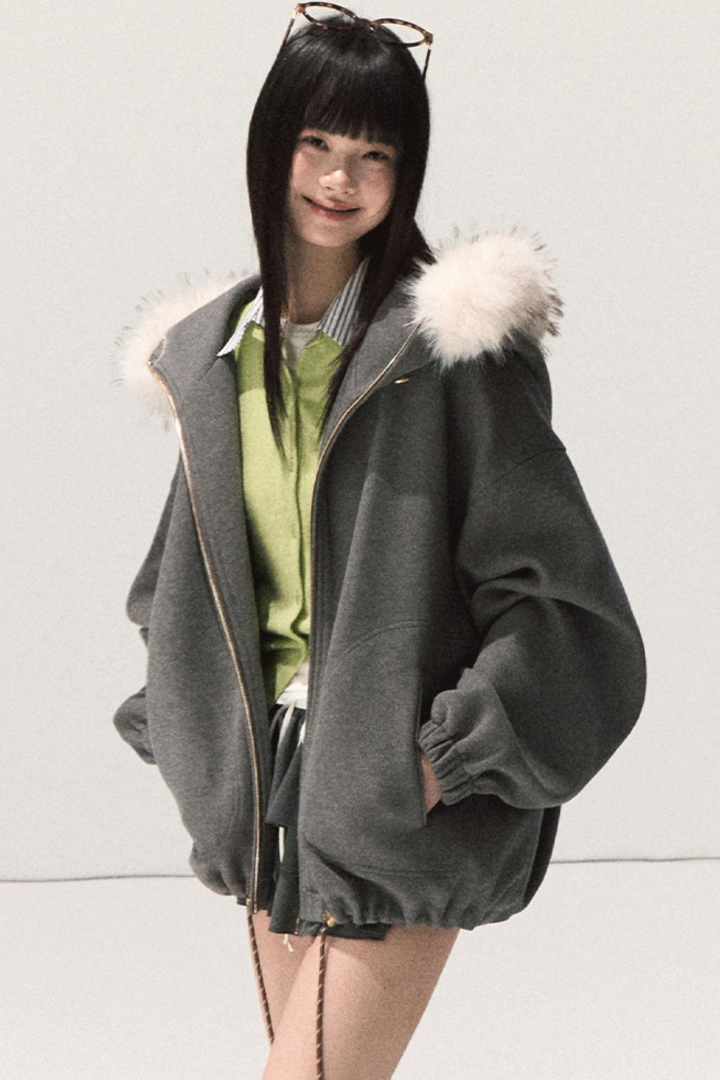 Good Weather Lace Slim Waist Long Sleeve T-Shirt