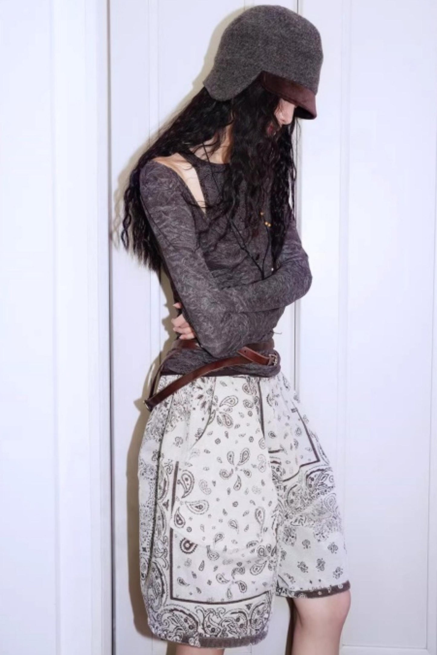 Vintage Acetate Knitted Top