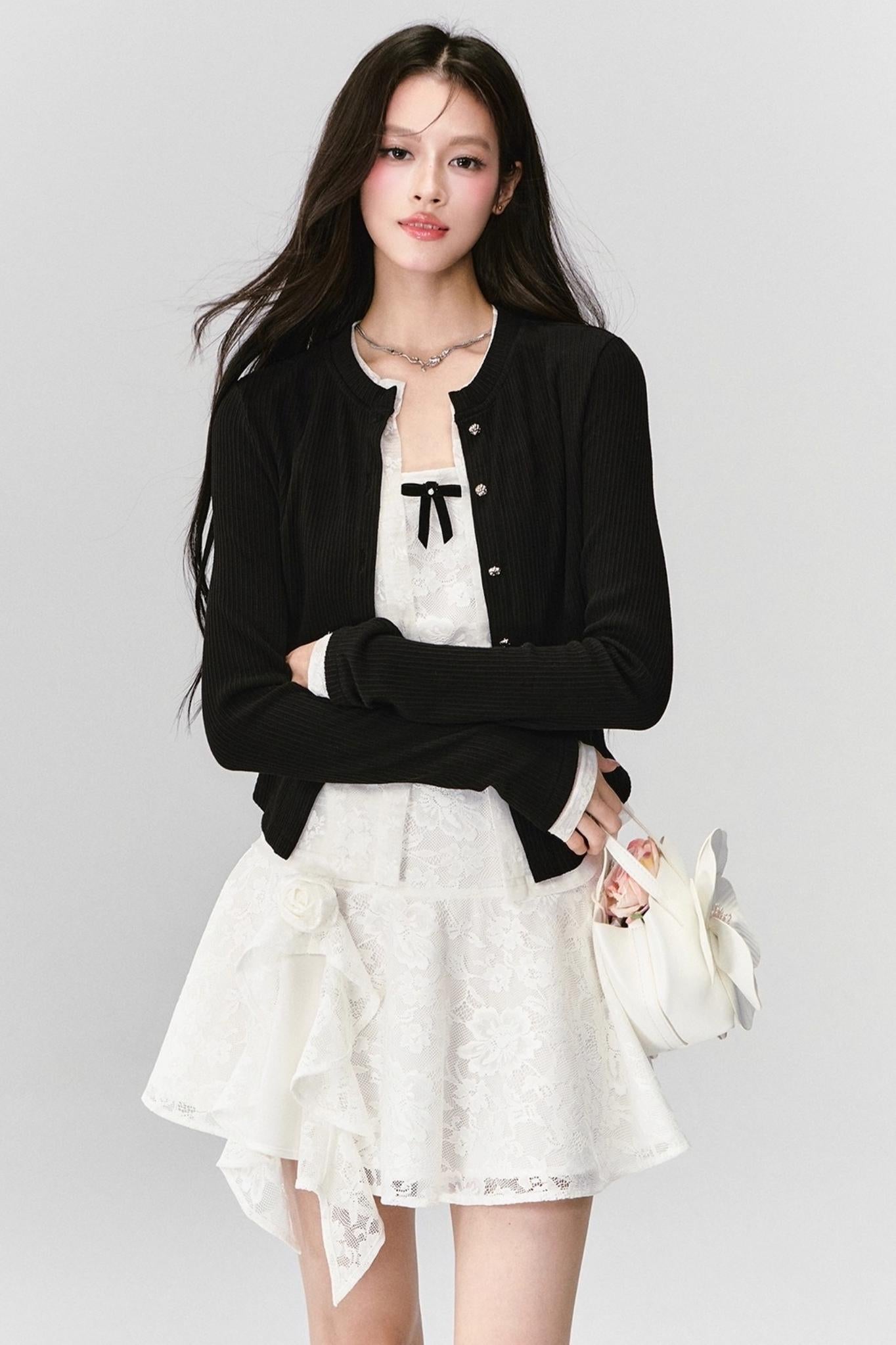 Moon Lace Slip Dress