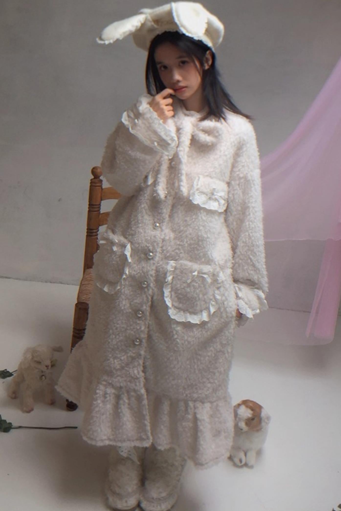 Institute Happy Birthday Lace Beret