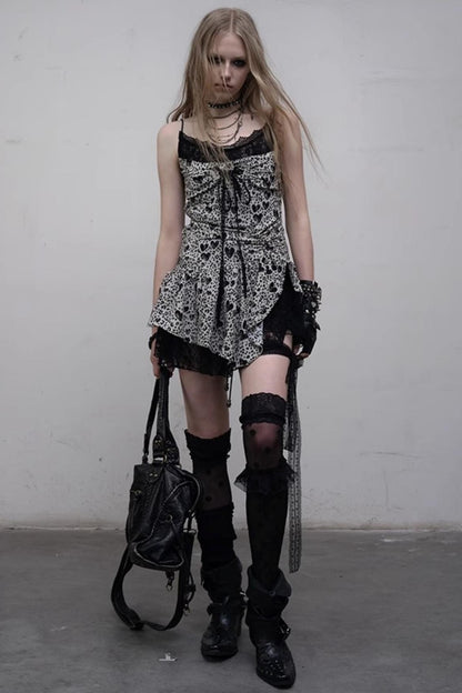 Heart Lace Camisole Dress