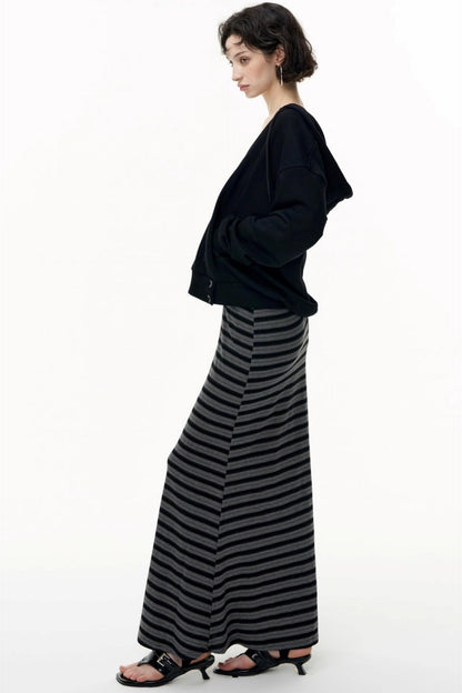 Tencel Striped Camisole Slim Dress