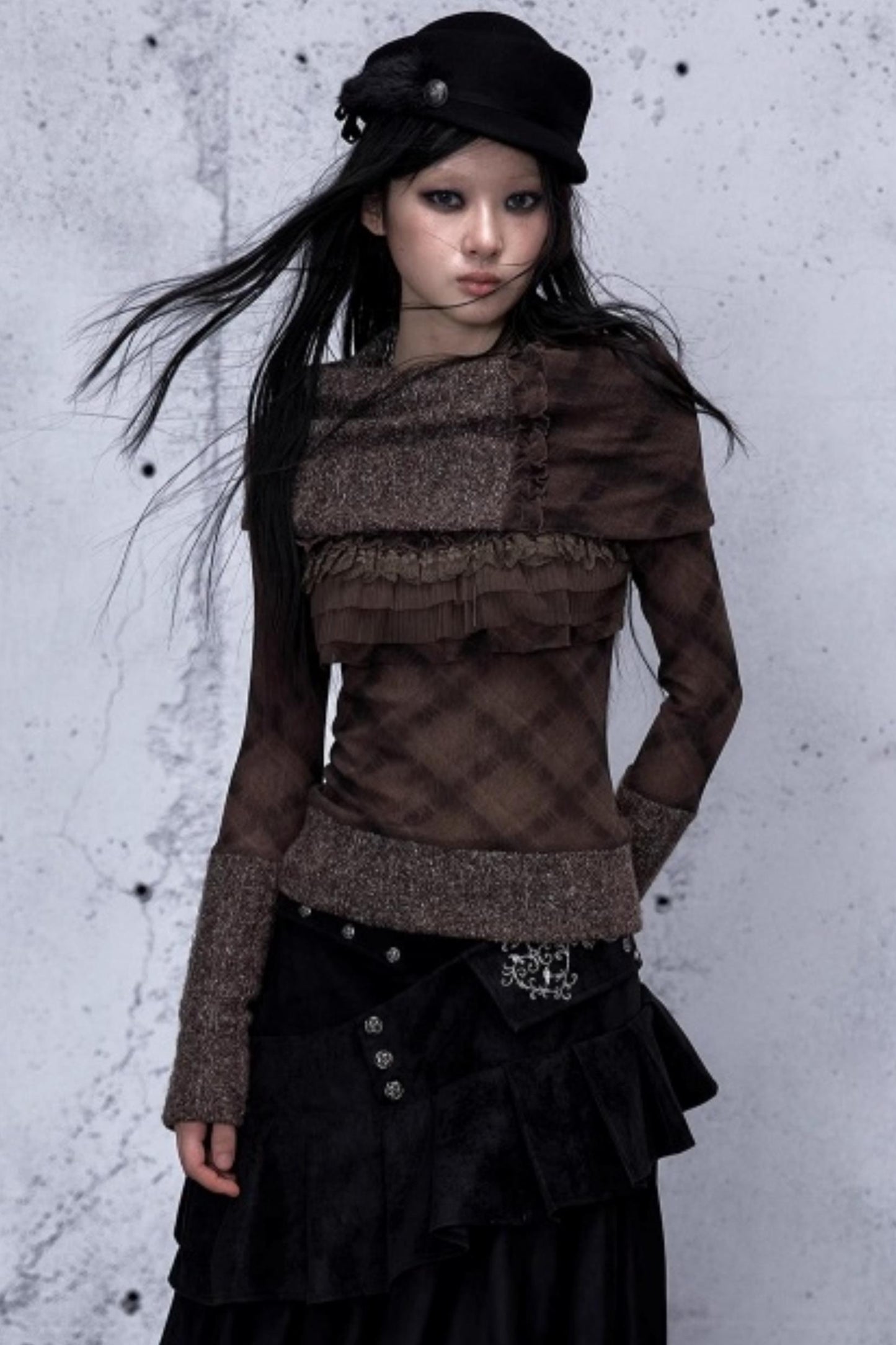 Vintage Retro Wool Knit Sweater