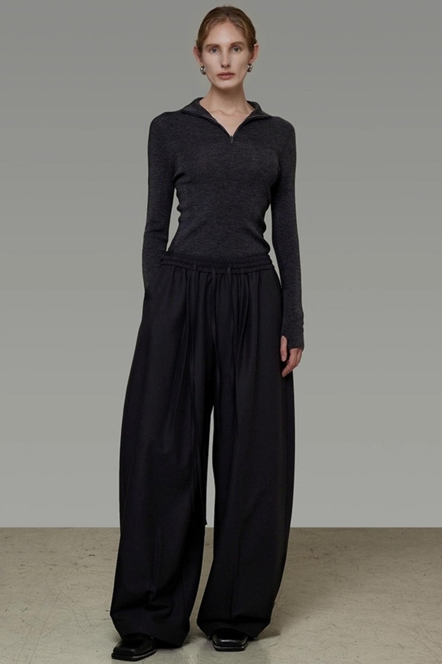 Slim Knitted Base Sweater