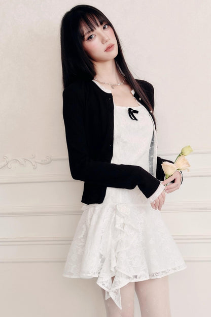 Moon Lace Slip Dress