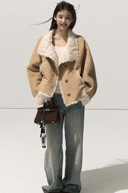 Wool Slim-Fit Lace Top