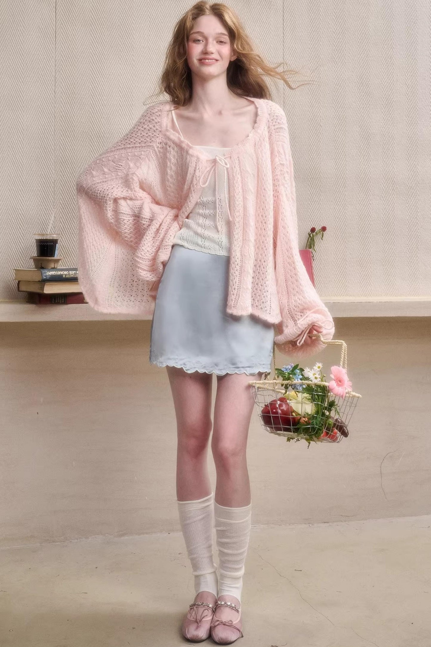 Riverbank of the Wind Mohair Sweater