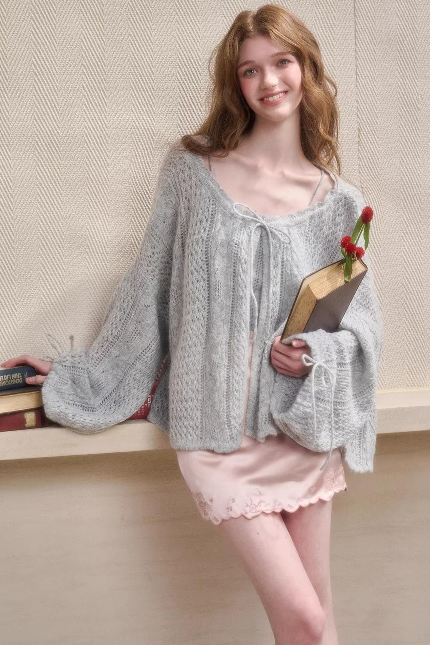 Riverbank of the Wind Mohair Sweater