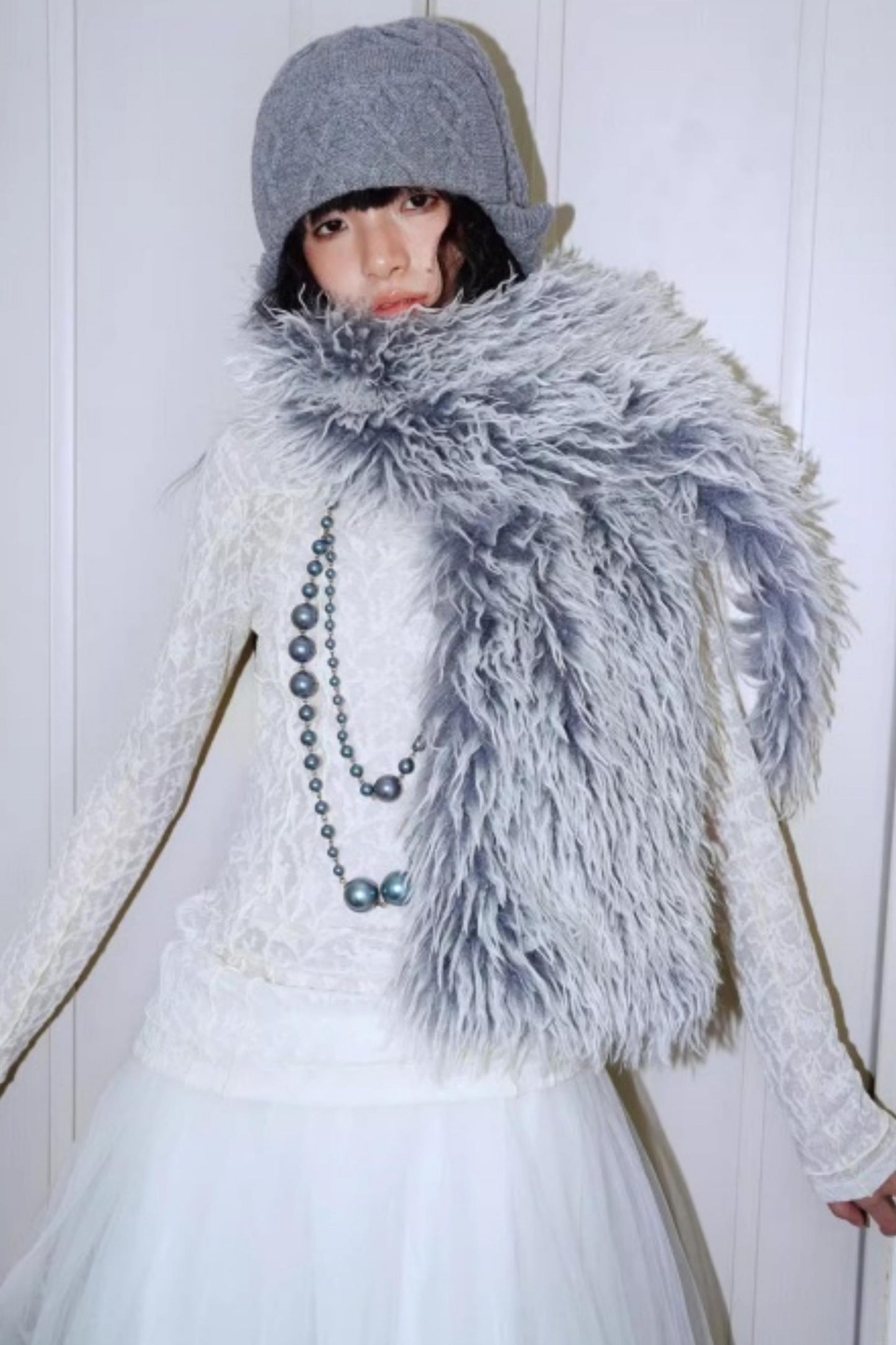 Split Knitted Base Layer Top