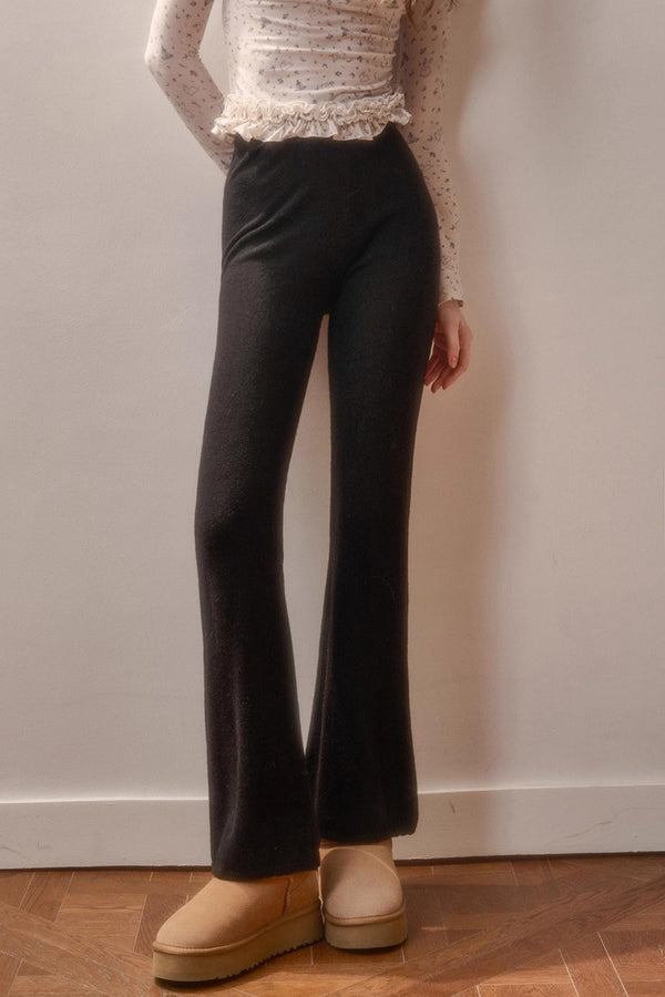 Soft Gemstone Wool Pants Set-Up