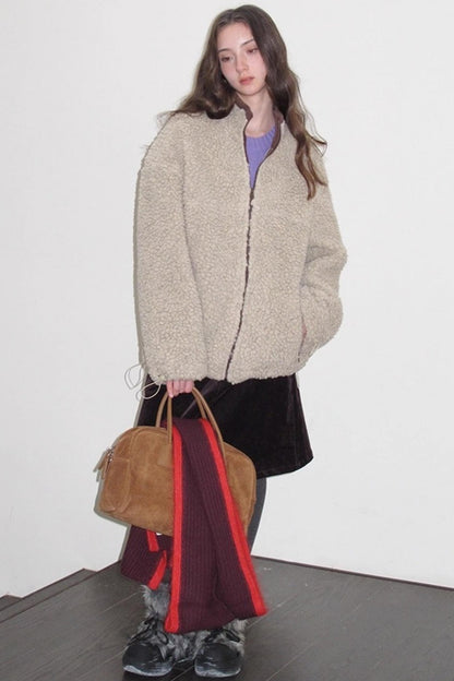 Vintage Dark Purple Velvet Skirt