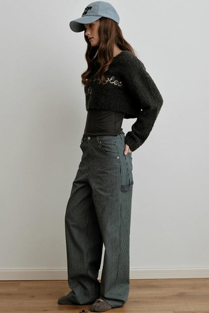 Light Luxury Wool Jacquard Sweater