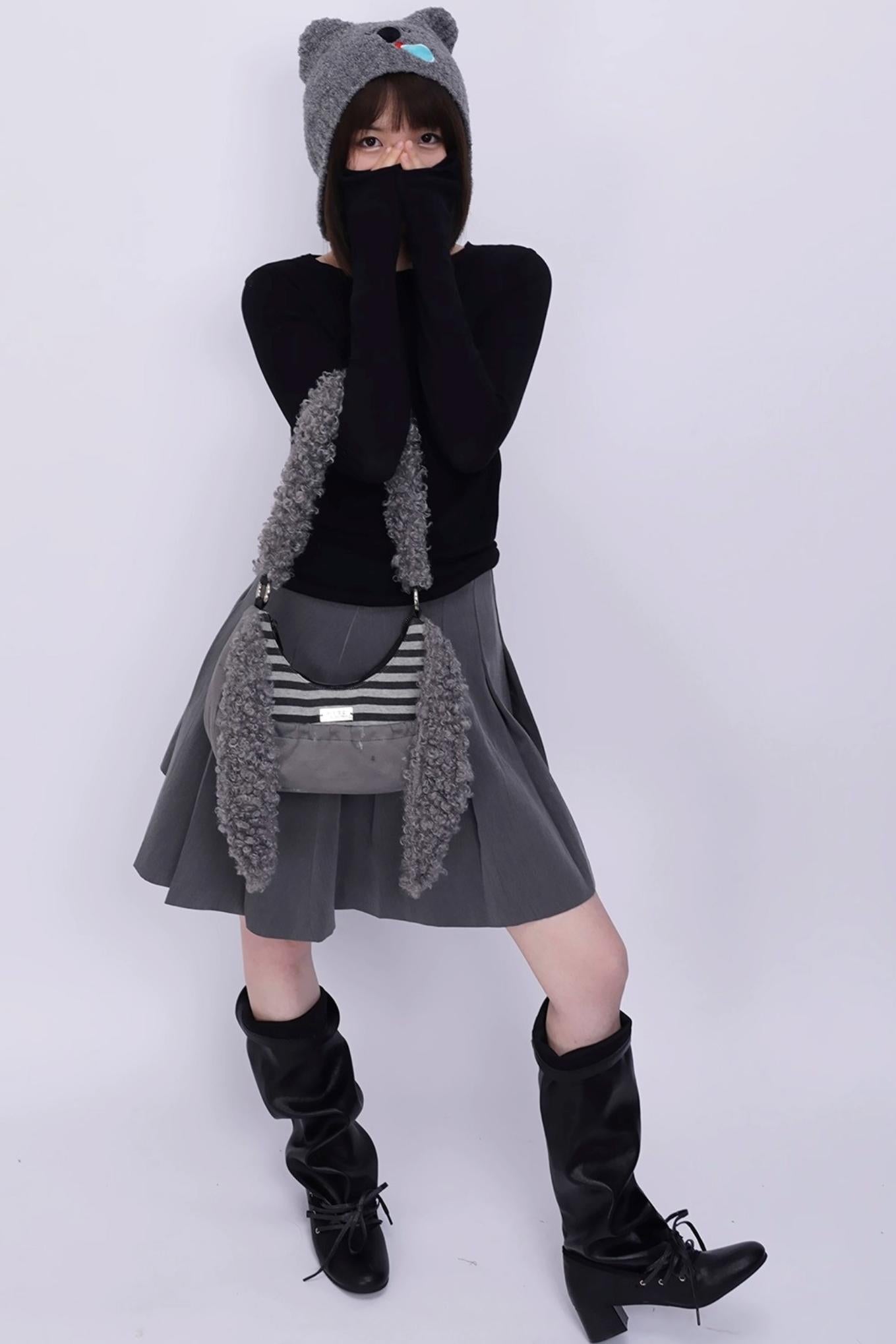 Rabbit Plush Crossbody Bag