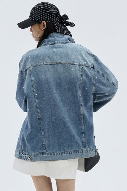 Diamond Blue Denim Jacket