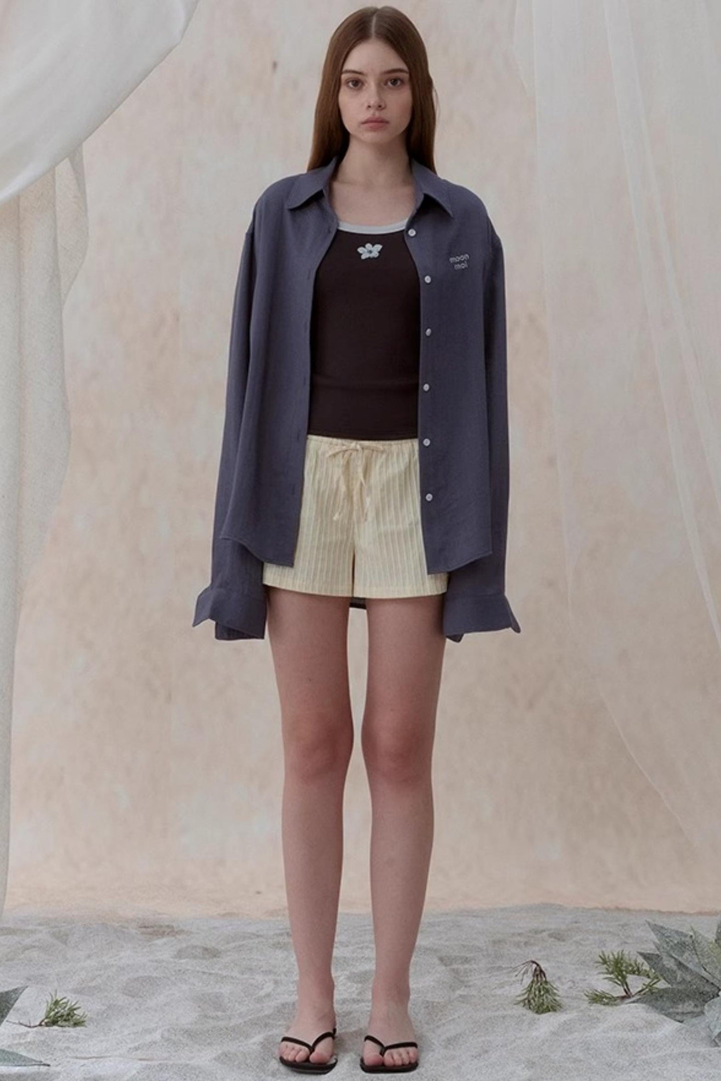 Comfort Striped Shorts