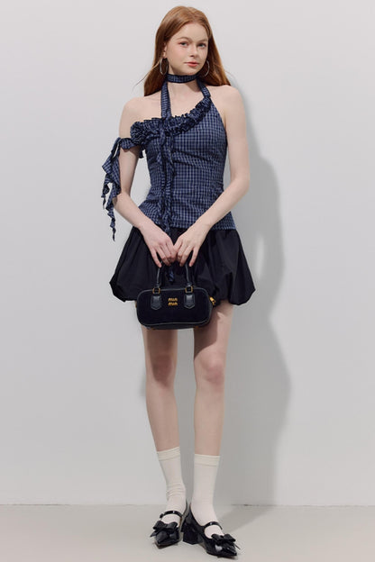 Smocked Peplum Camisole