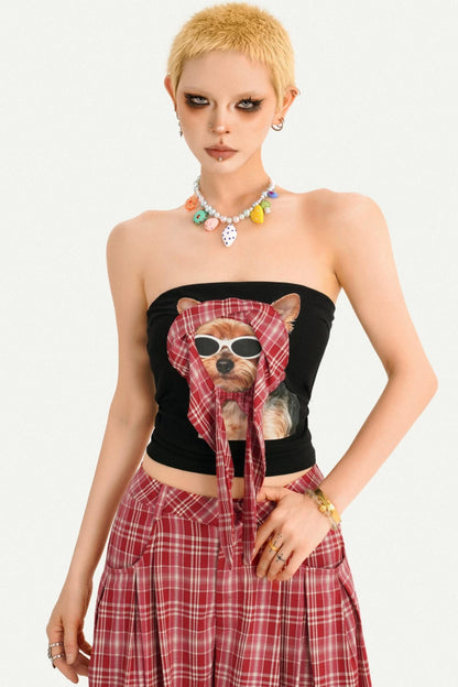 American Retro Plaid Pants