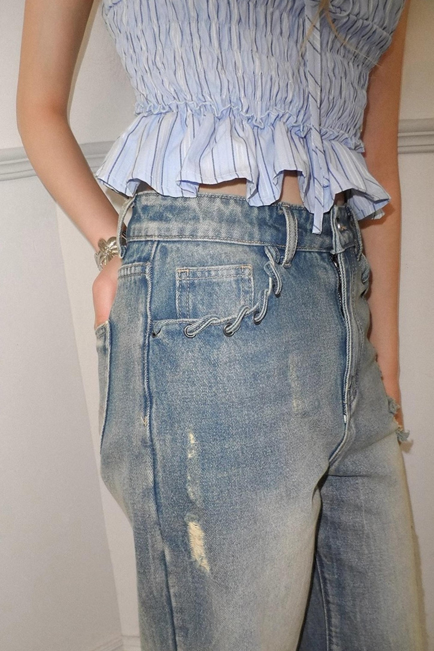 Twisted Retro Jeans