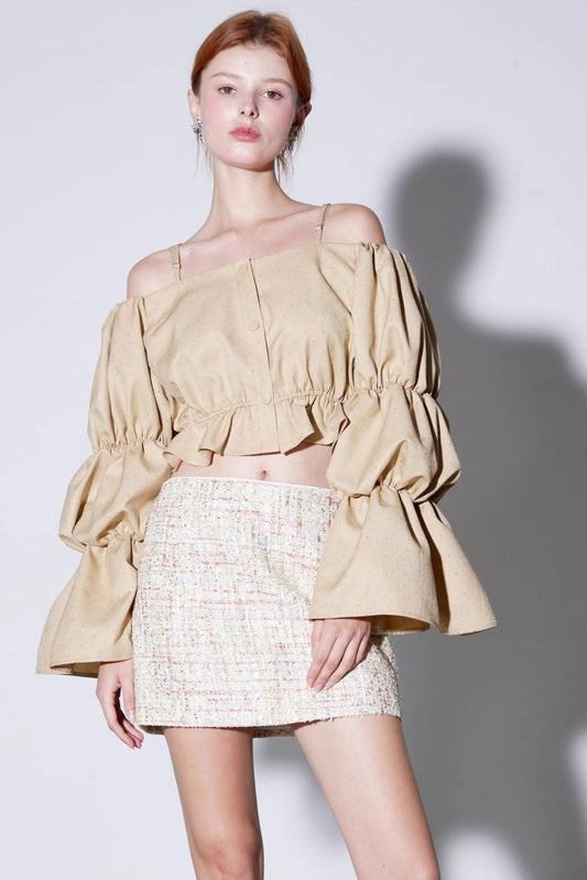 Sweet Bubble Bell Chic Top