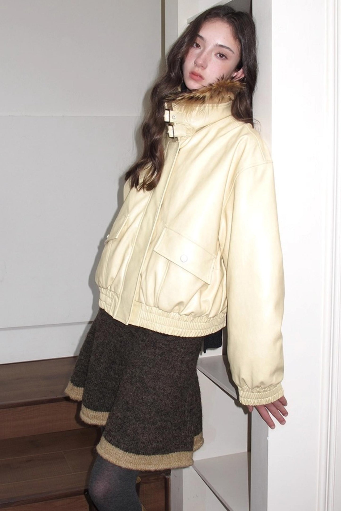 Vintage Wool Fair Isle Sweater Set-Up