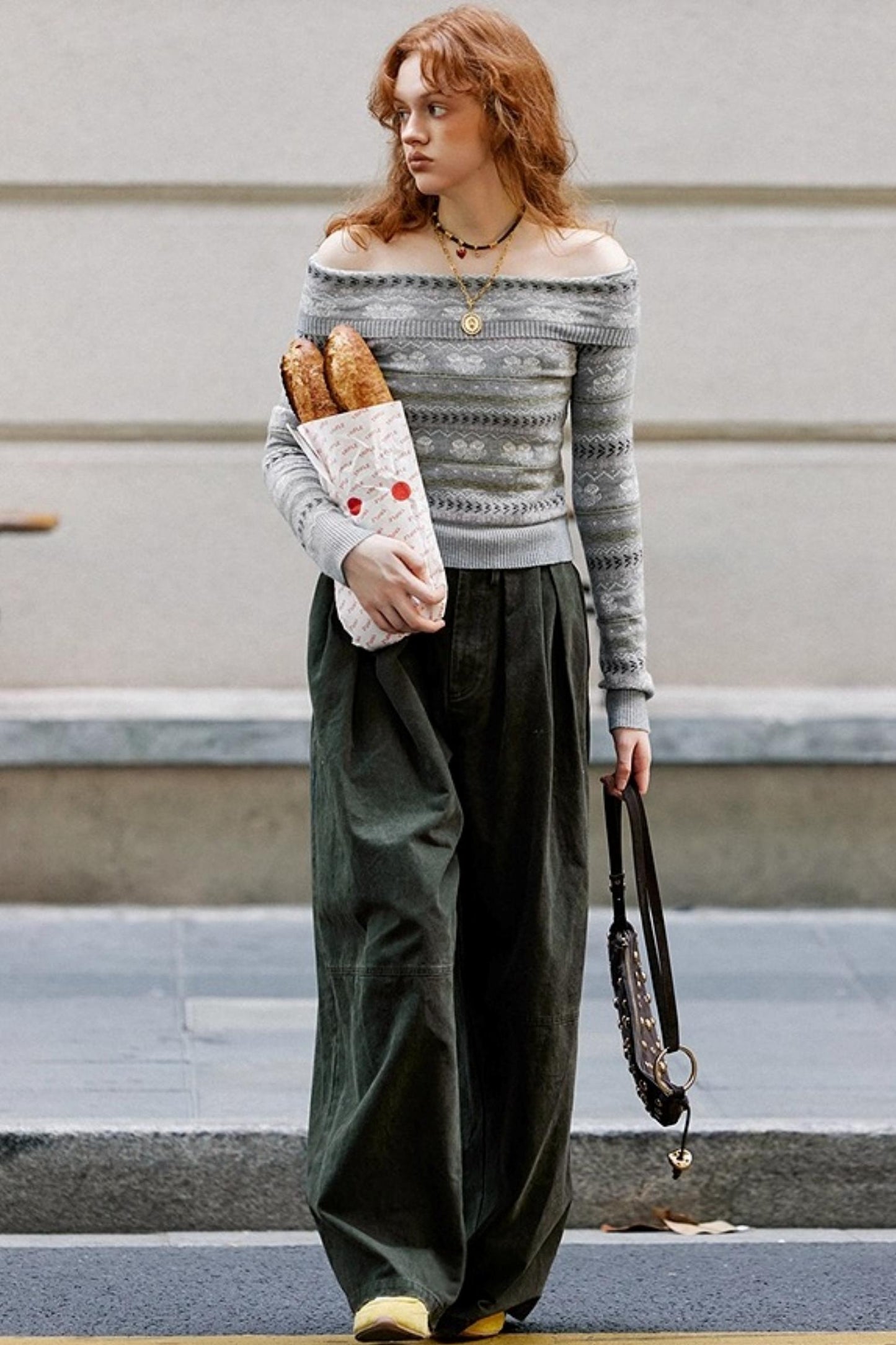Waist Pleated Cargo Pants