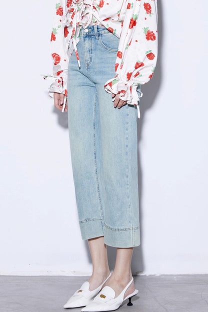 Autumn Cropped Jeans