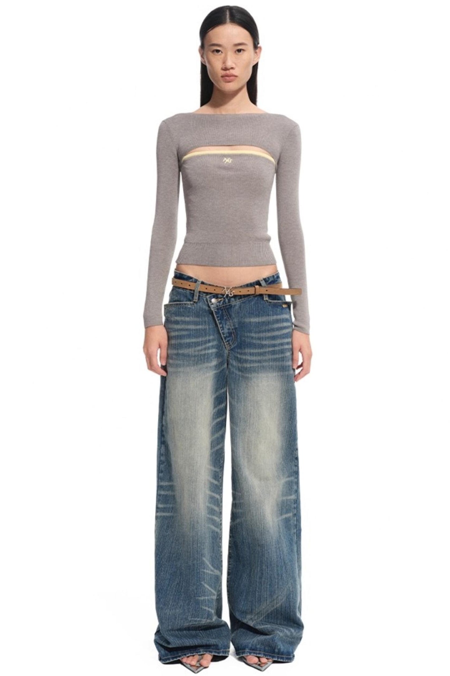 Turin Mulberry Silk Wool Top