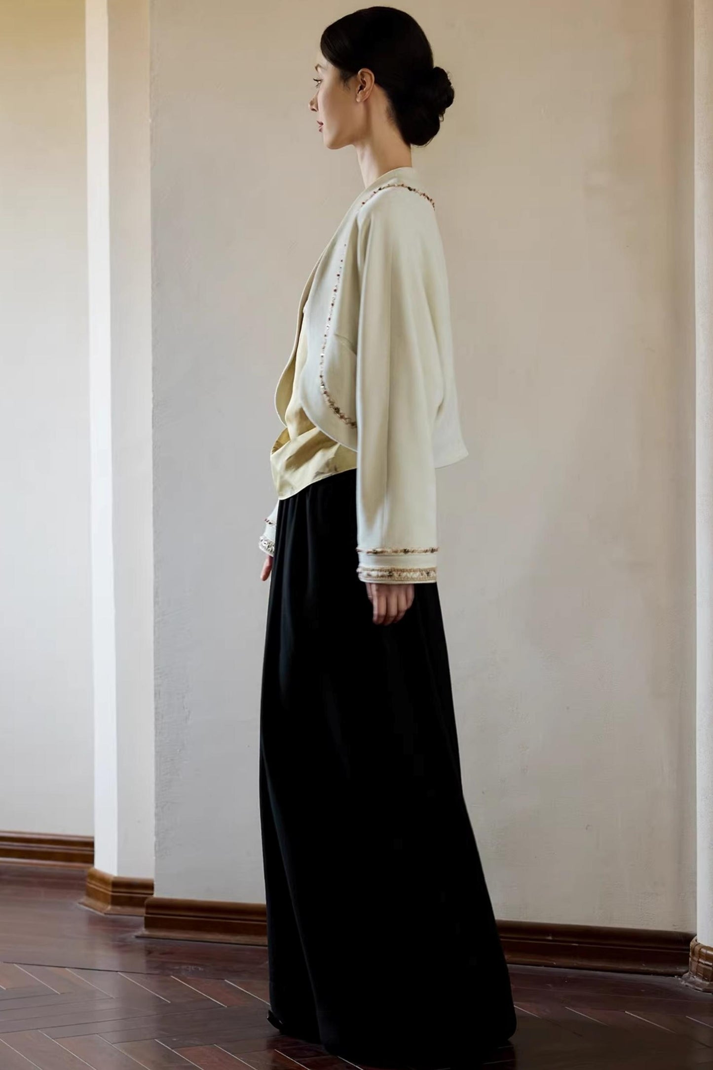 Chinese Cocoon Cardigan Jacket