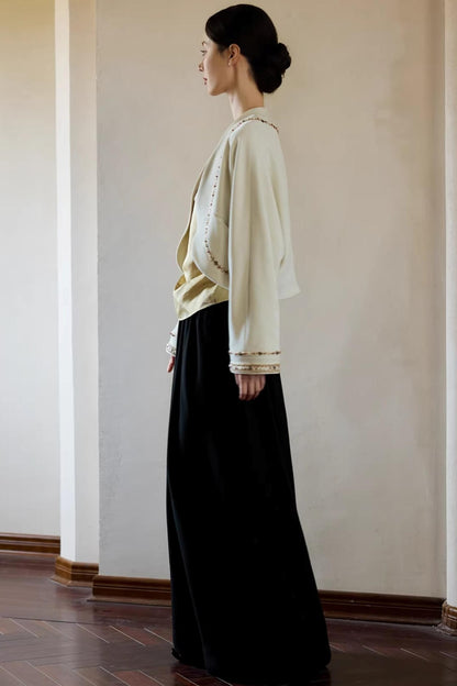Chinese Cocoon Cardigan Jacket