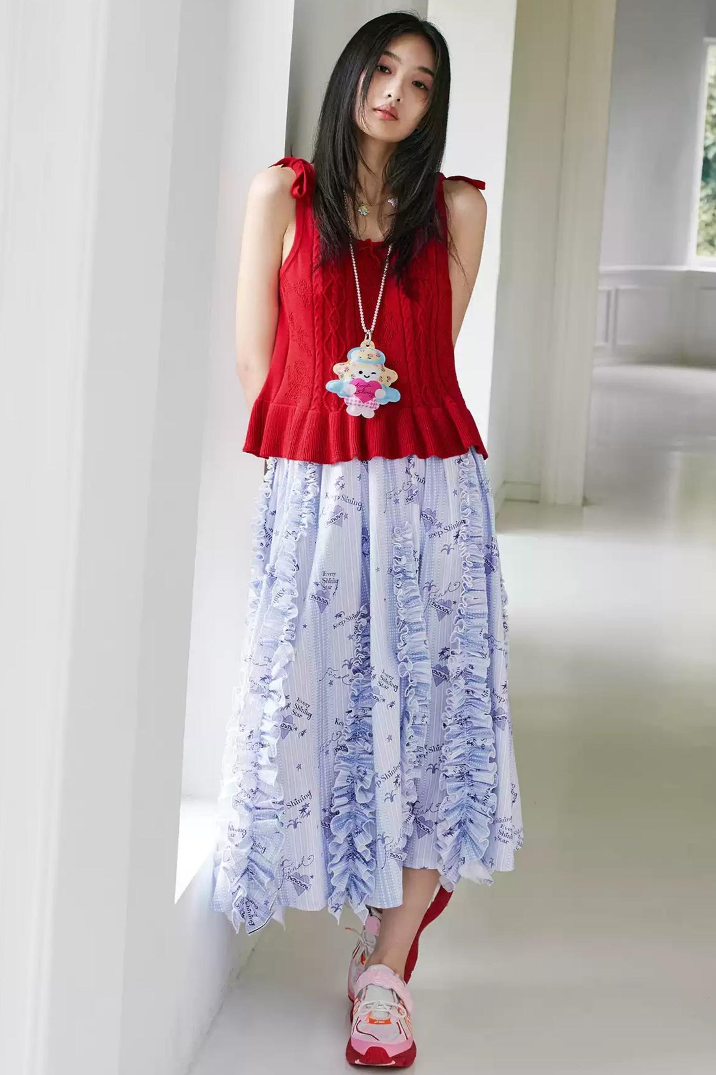 Summer Lace A-Line Skirt