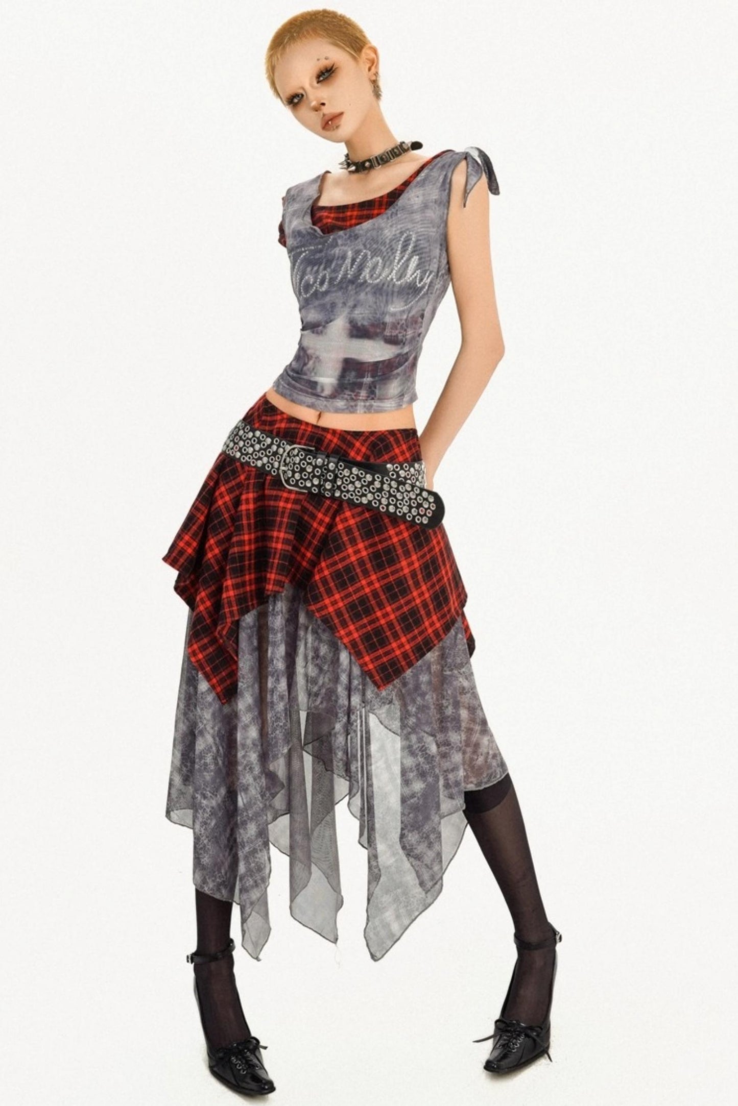 Original American Retro Layered Skirt