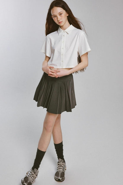 Crazy Nerd Pleated Dress