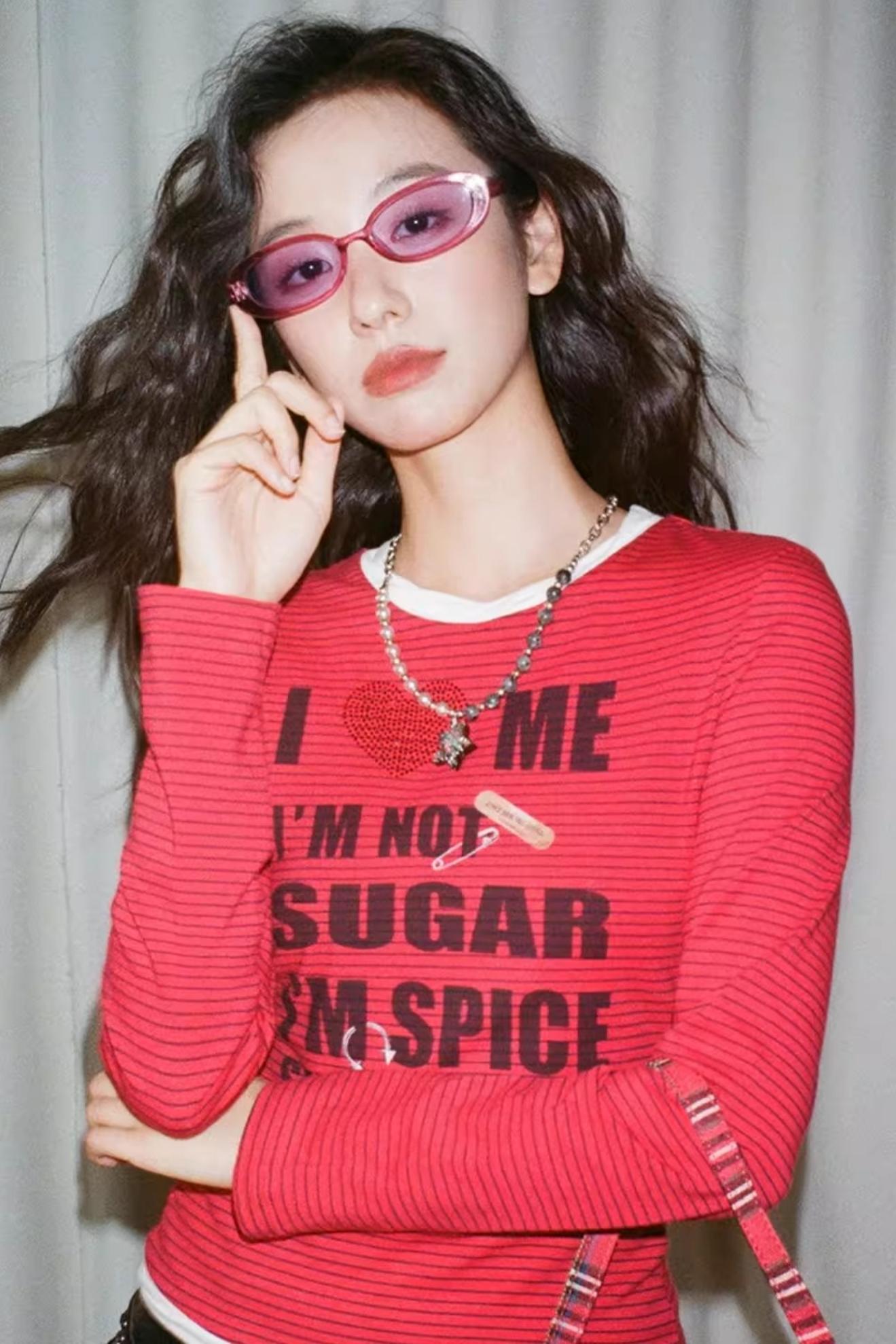 Slim Fit Long-Sleeve Striped Top