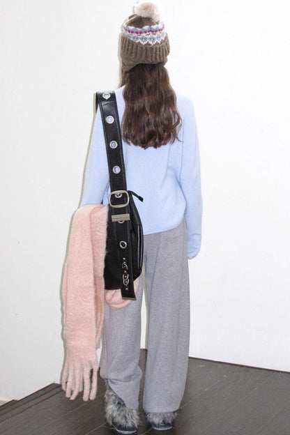 Fleece Mist Knit Pants