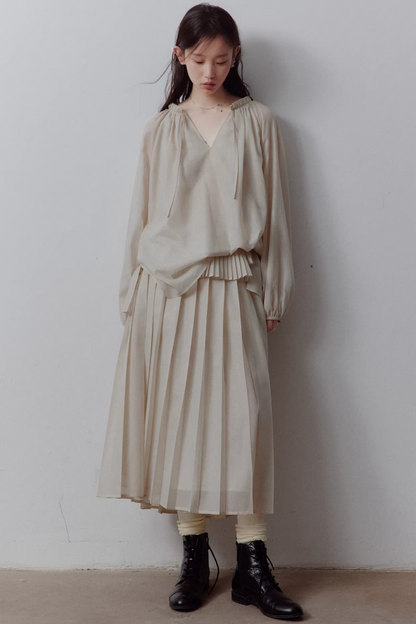 Apricot Gray Sunscreen Cover-Up