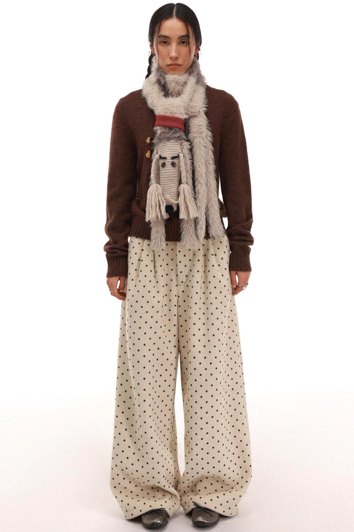 Mohair Wool Puppy Scarf