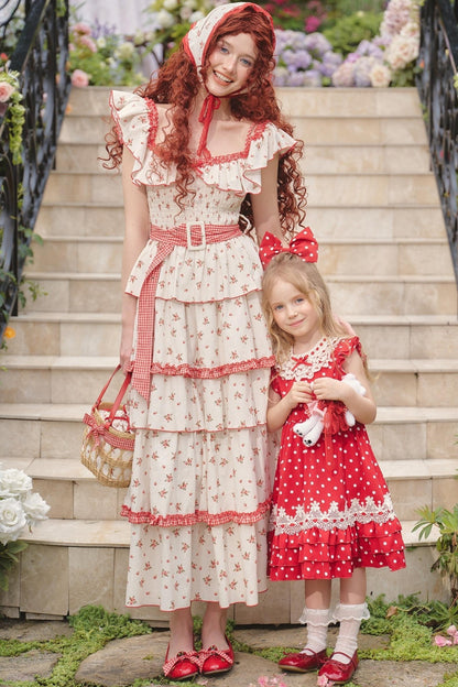 Summer Floral Tower Dress