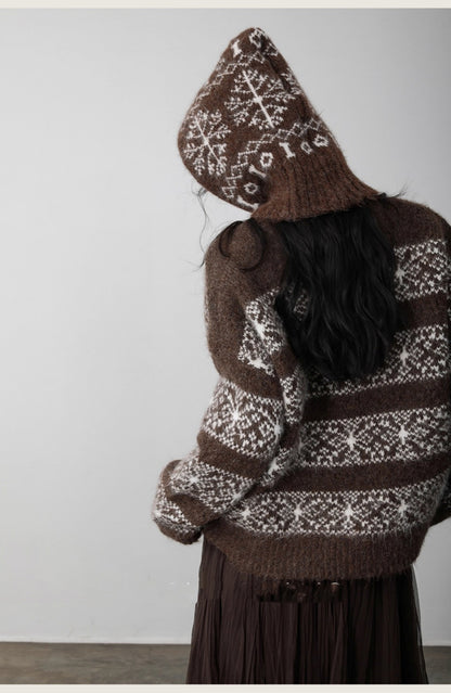 Fair Isle Latte Sweater