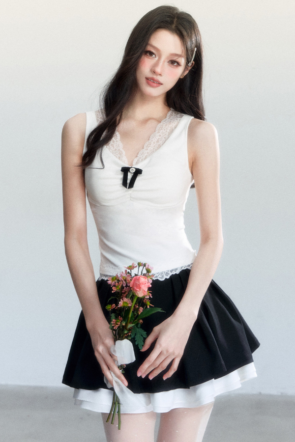 Unfinished Diary Lace Camisole Top