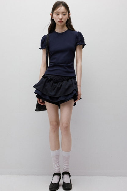 Cleanfit Puff Sleeve T-Shirt