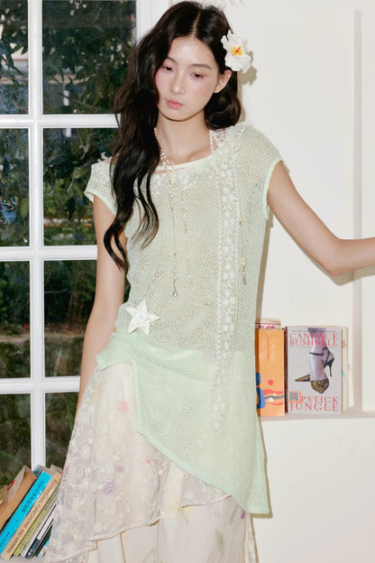 Green Fantasy Knit Set-Up