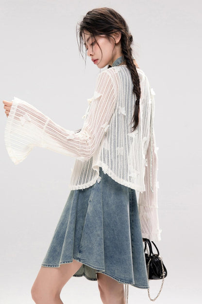 Butterfly Lace Cardigan