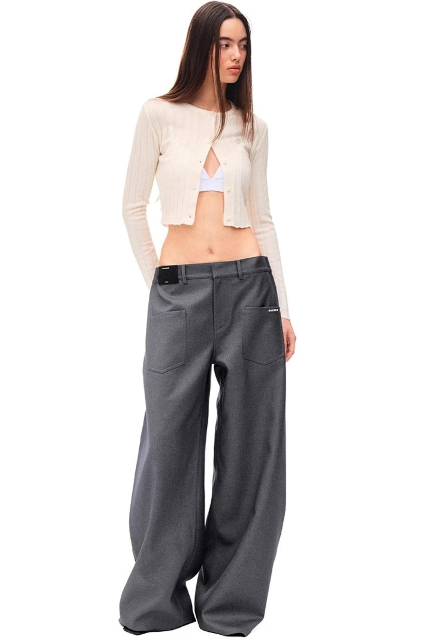 Casual Wide Leg Pants