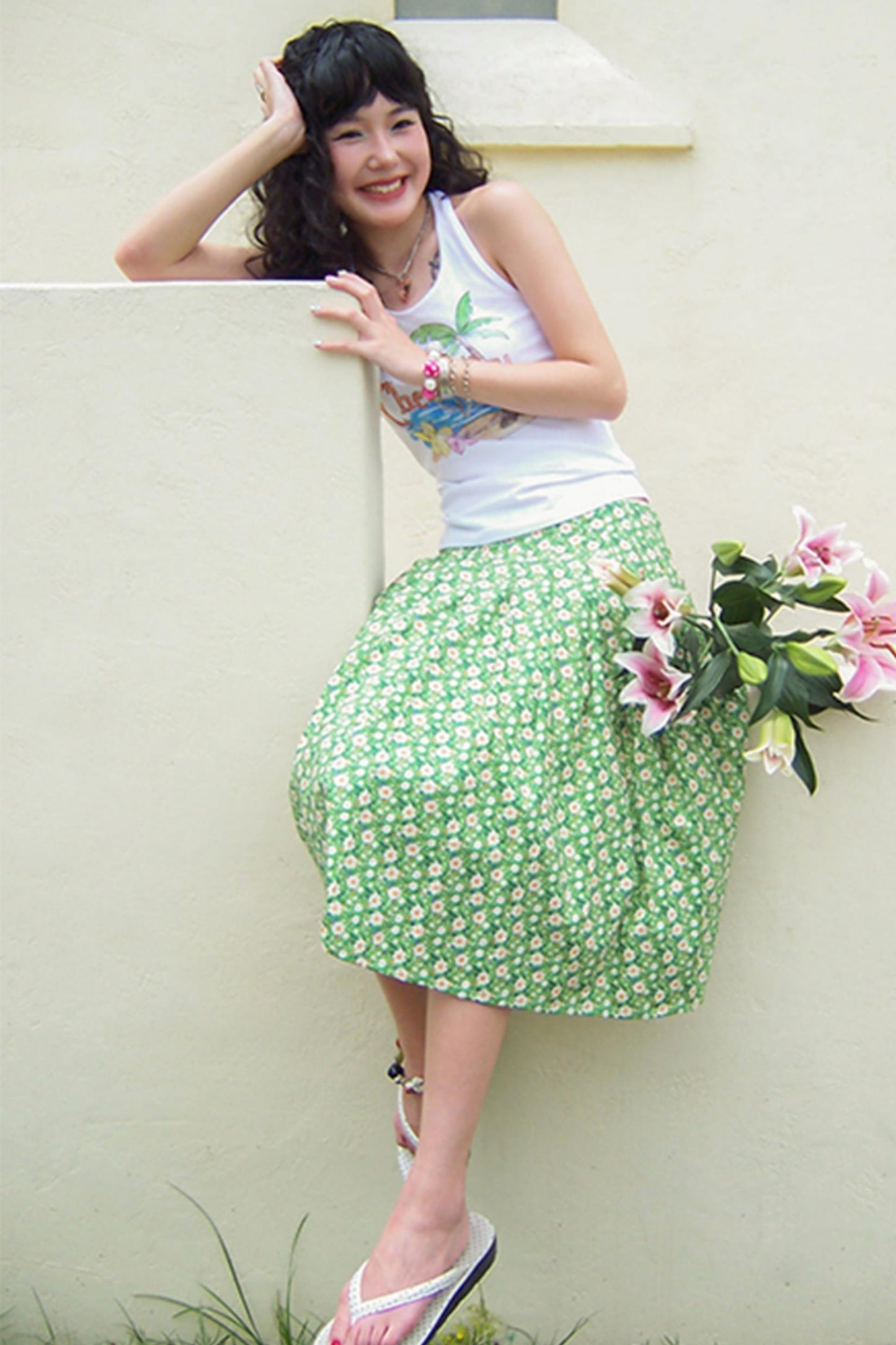 Green Meadow Skirt