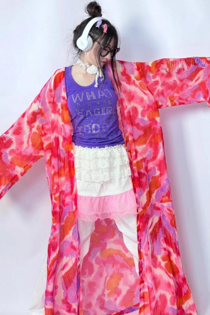 Summer Thin Printed Long-Sleeved Jacket