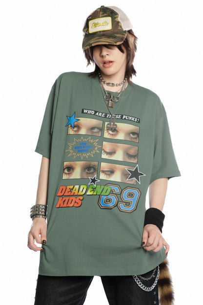 Retro American Street Subculture T-Shirt