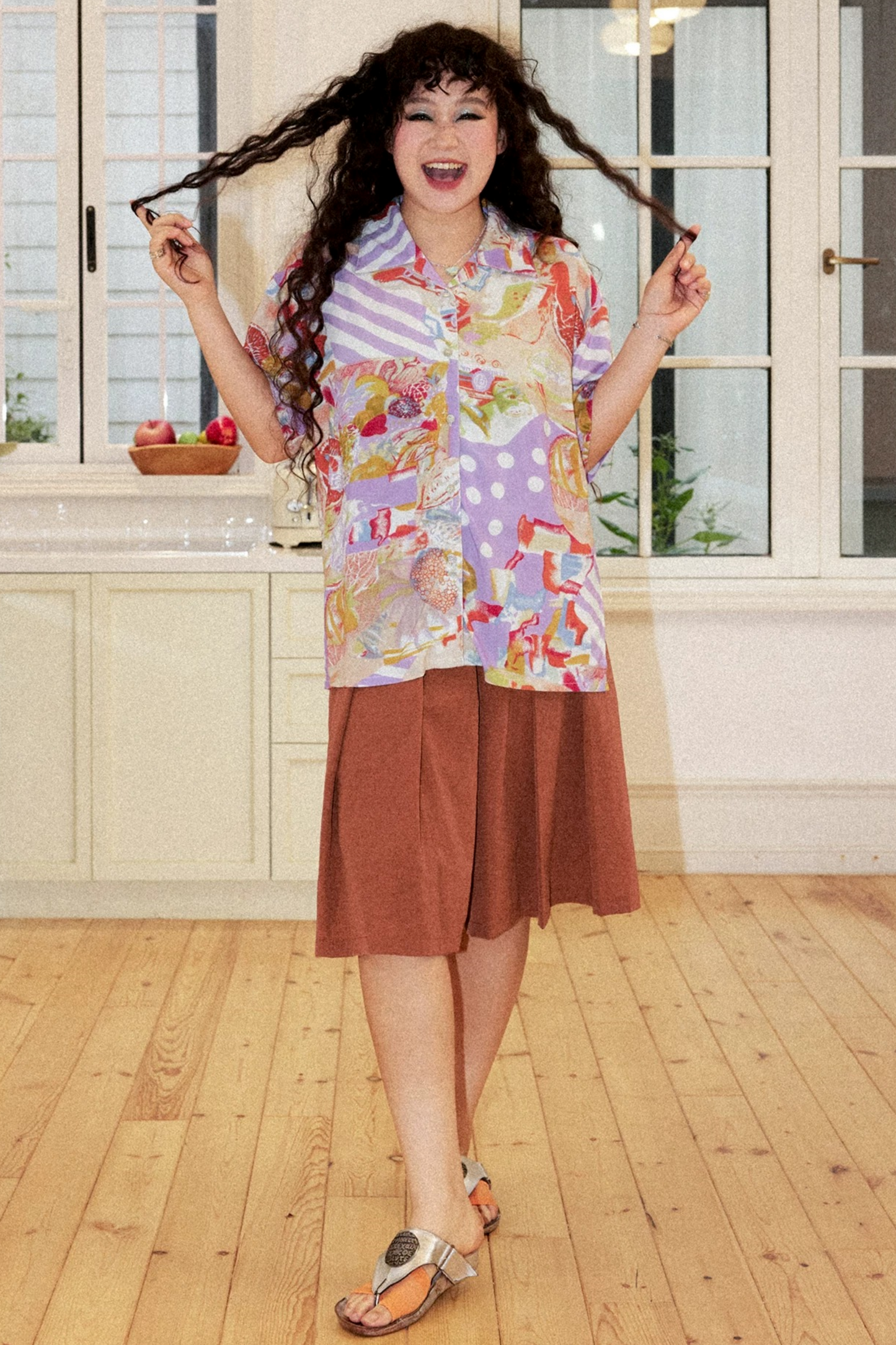 Retro Cuban Collar Shirt