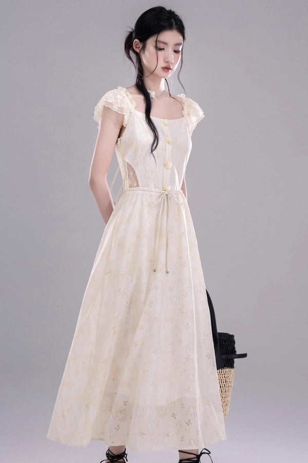 Breezy A-Line Tea Dress