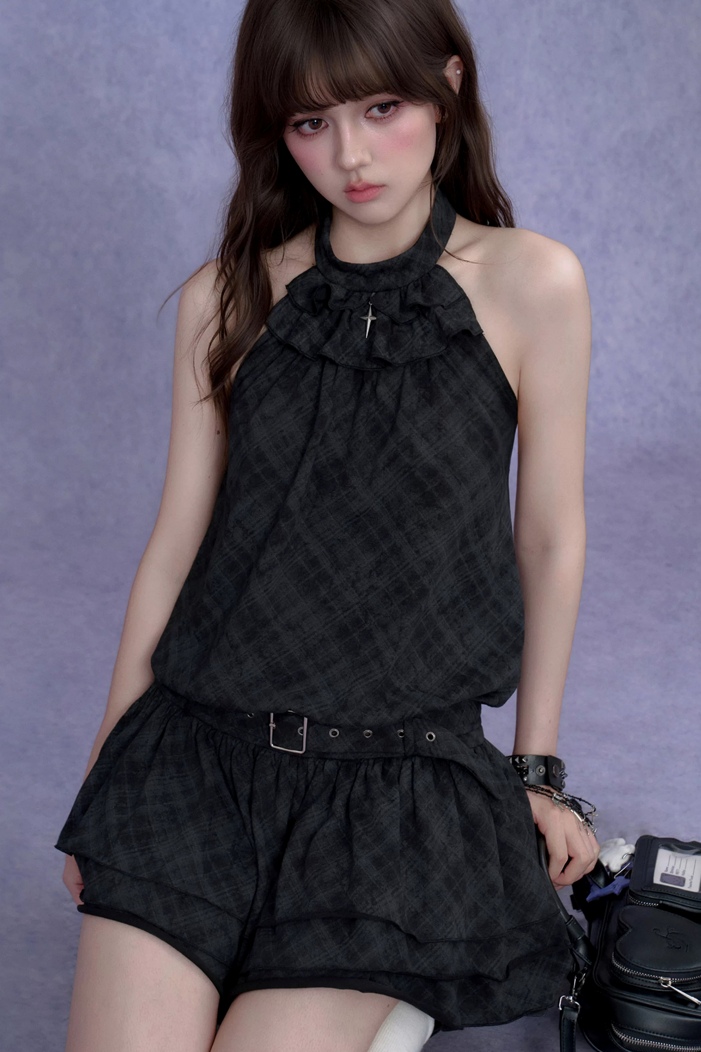 Vintage Halter Neck Dress