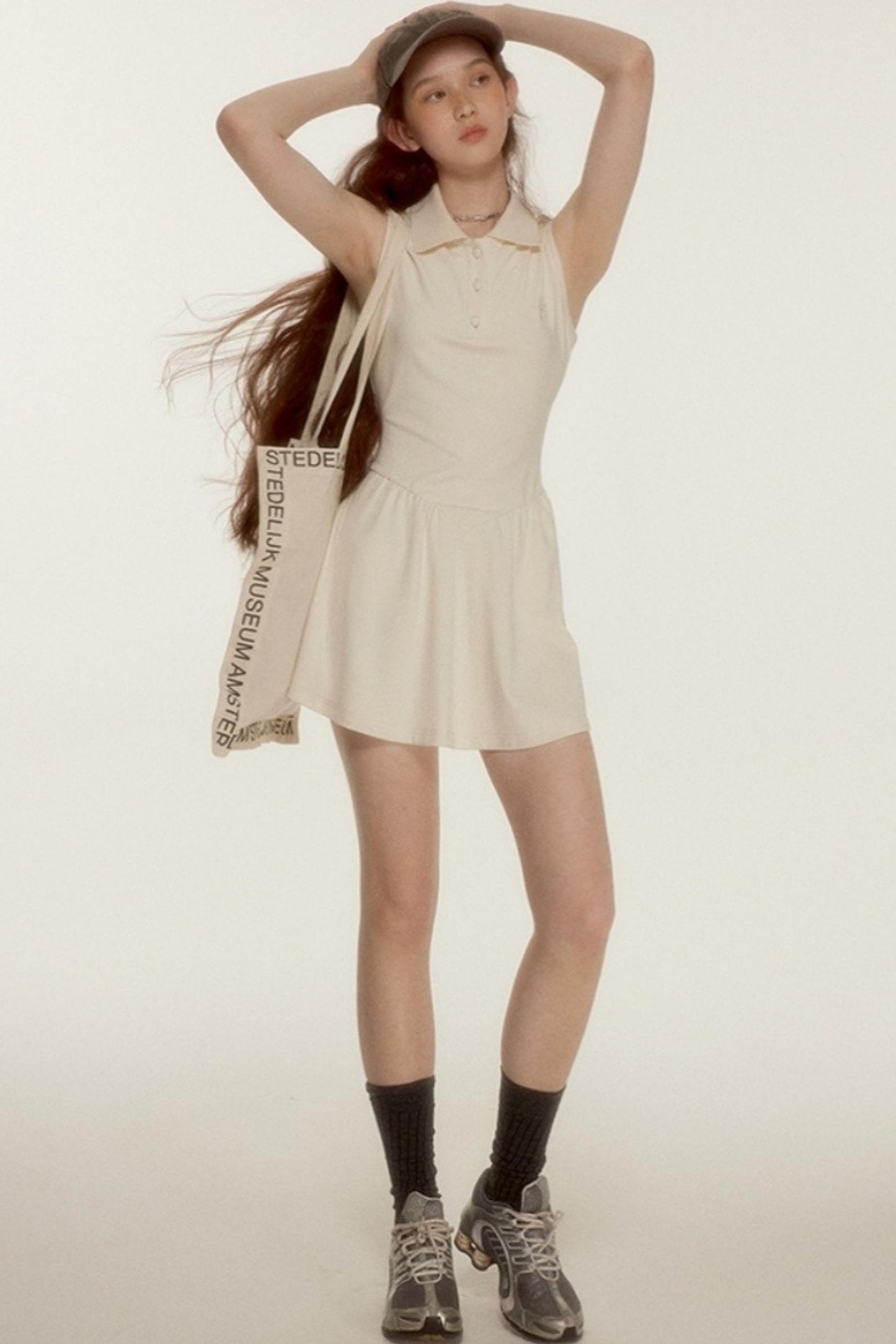 Simple Bow Tennis Dress